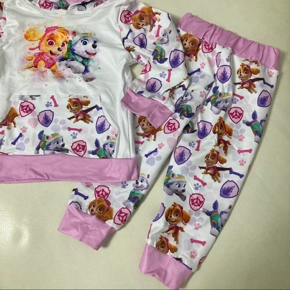 Paw 🐾 patrol cute hoodie top long pants outfit set - Picture 2 of 10